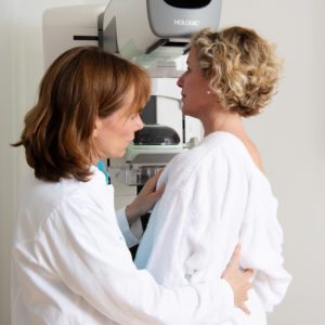 Mammographie-Untersuchung