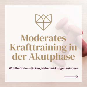 Moderates Krafttraining in der Akuttherapie